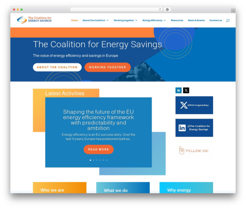 Easy Twitter Feed (easy-twitter-feeds) free WordPress plugin - energycoalition.eu