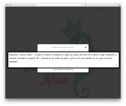 Offcanvas menu WordPress plugin - theparadisenoah.com