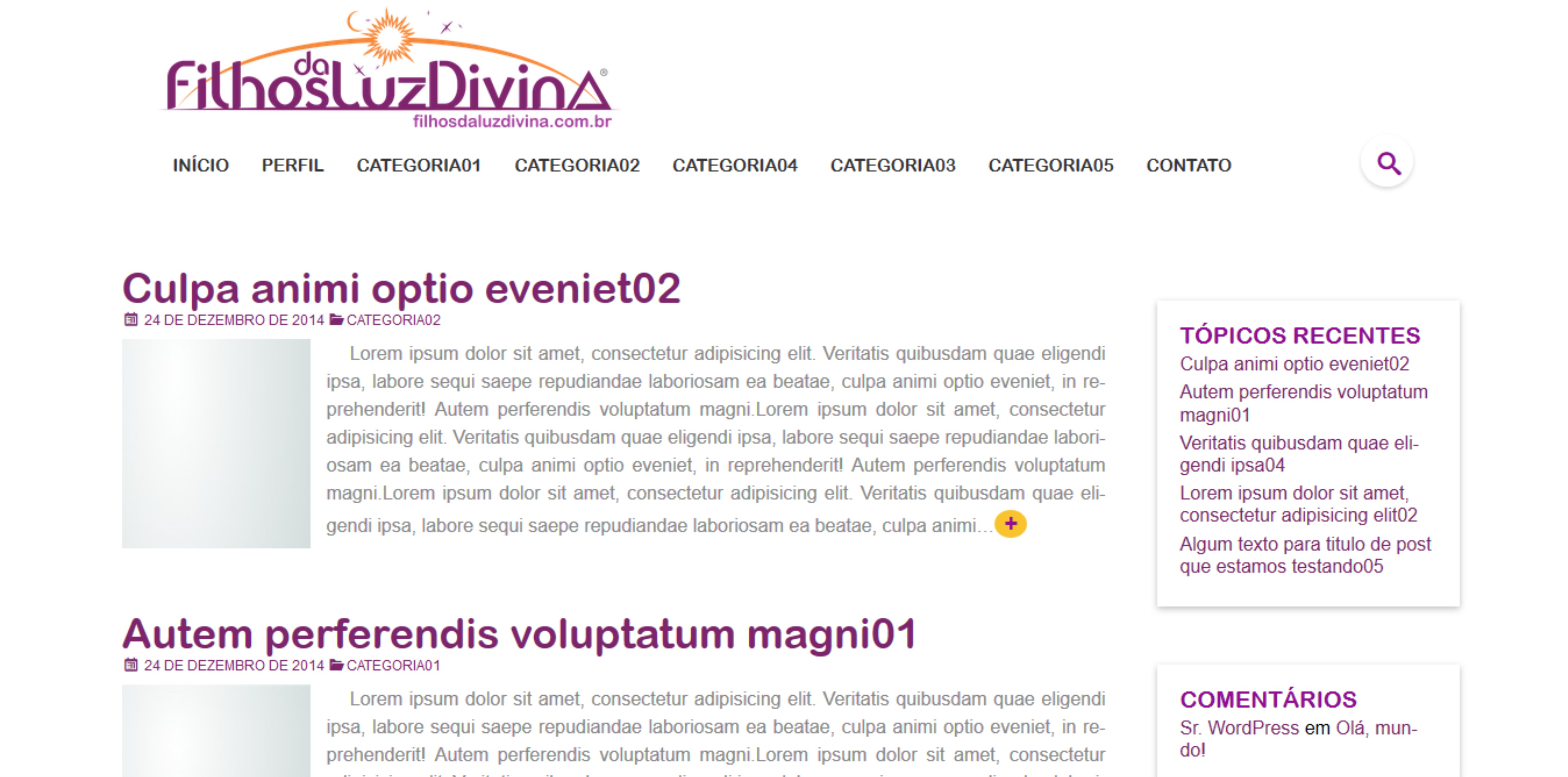 FLD theme WordPress FLD theme WordPress