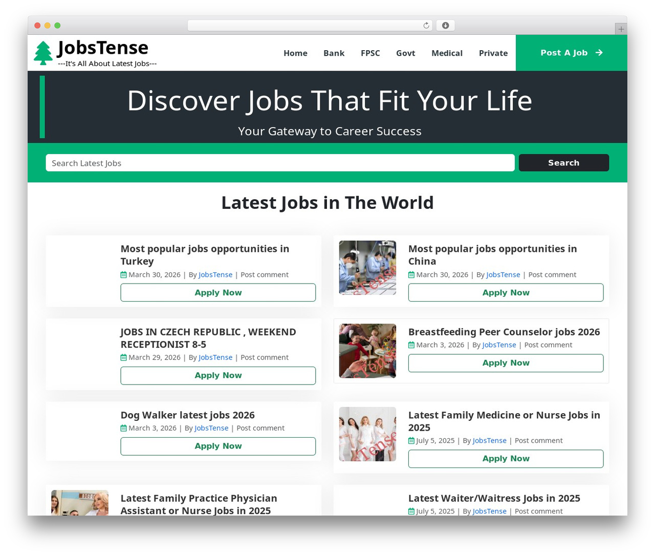 QuickStrap WordPress theme - jobstense.com QuickStrap WordPress theme - jobstense.com
