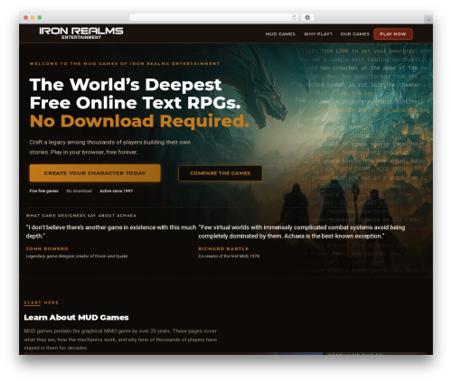 WordPress theme Beaver Builder Theme - ironrealms.com
