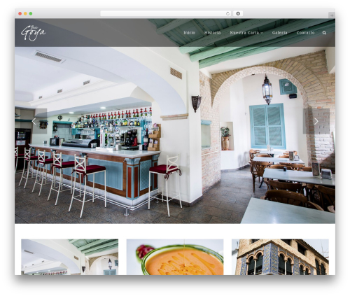 WordPress theme Cherry - goyatapas.com