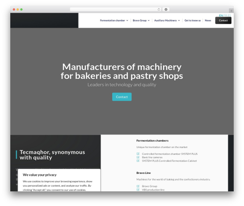 WordPress theme Divi - tecmaqhor.es