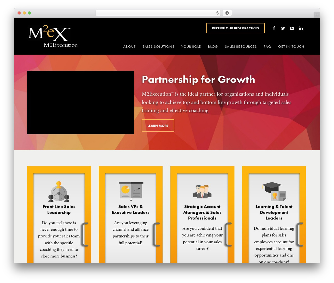 M2Execution WordPress theme - m2execution.com