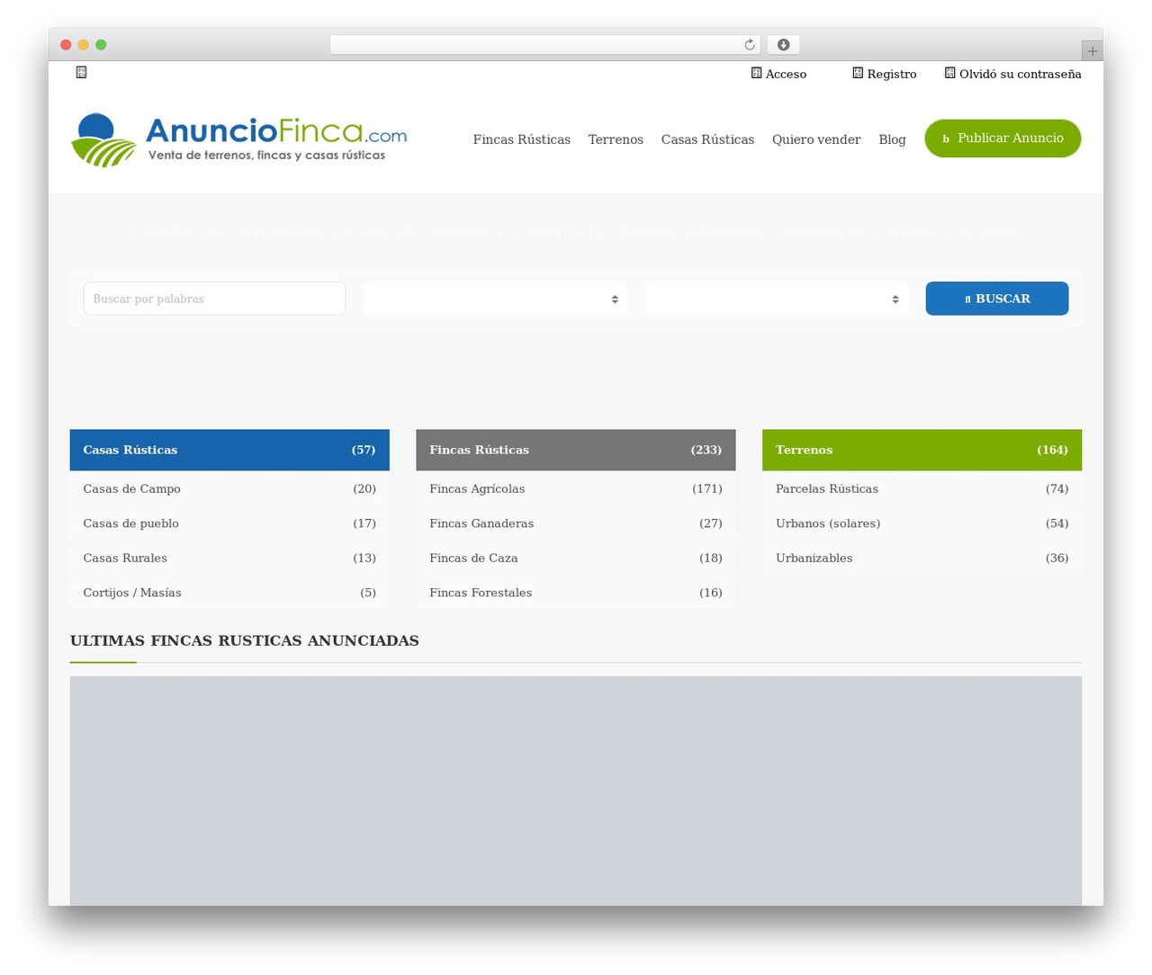 Pointfinder WordPress theme - anunciofinca.com Pointfinder WordPress theme - anunciofinca.com