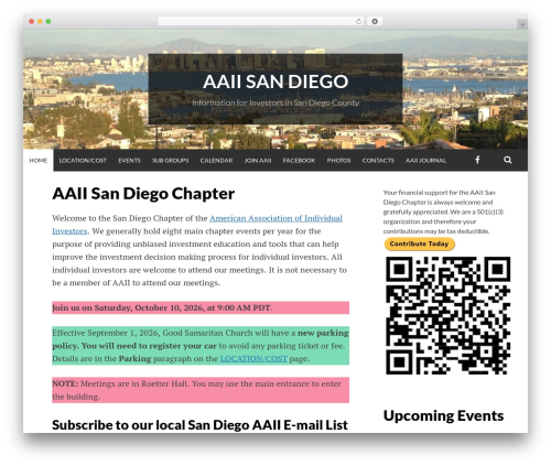Simone WordPress theme - aaiisandiego.com Simone WordPress theme - aaiisandiego.com