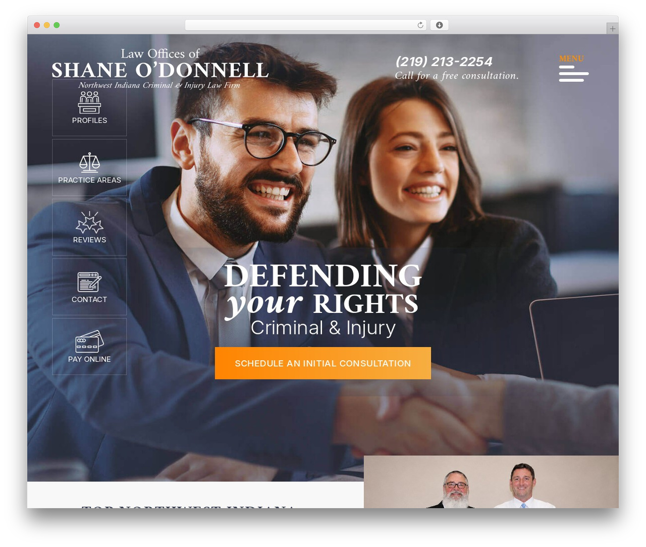Theme2019 WordPress theme - indianacriminallawyer.net