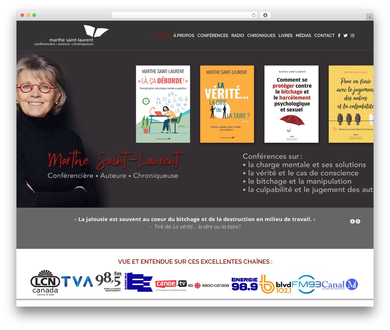 WordPress theme Beaver Builder Theme - marthesaintlaurent.com