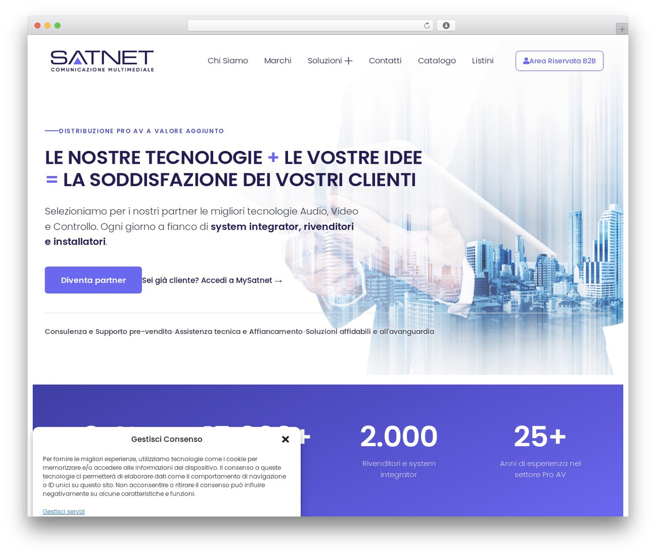 WordPress theme Satnet - satnet.it WordPress theme Satnet - satnet.it