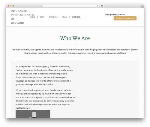 YOOtheme WordPress theme - ipbrevard.com