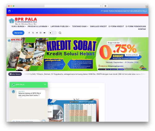 Blogsy WordPress blog theme - bprpala.com Blogsy WordPress blog theme - bprpala.com