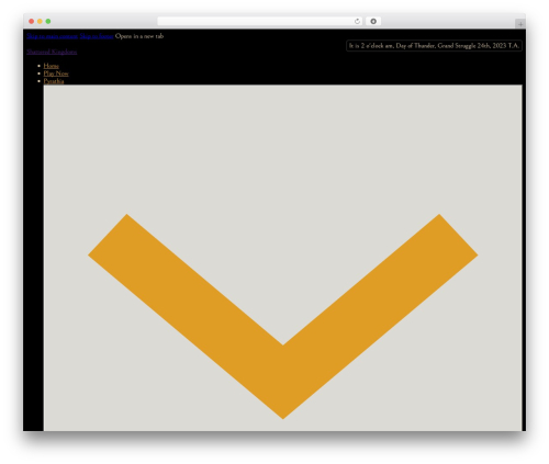 Mortar menu WordPress plugin - shatteredkingdoms.org