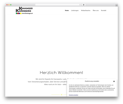 dev premium WordPress theme - kinninger.at