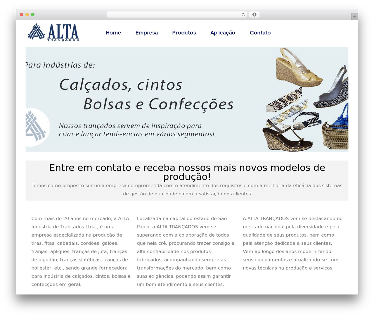 Digtek WordPress theme - altatrancados.com.br