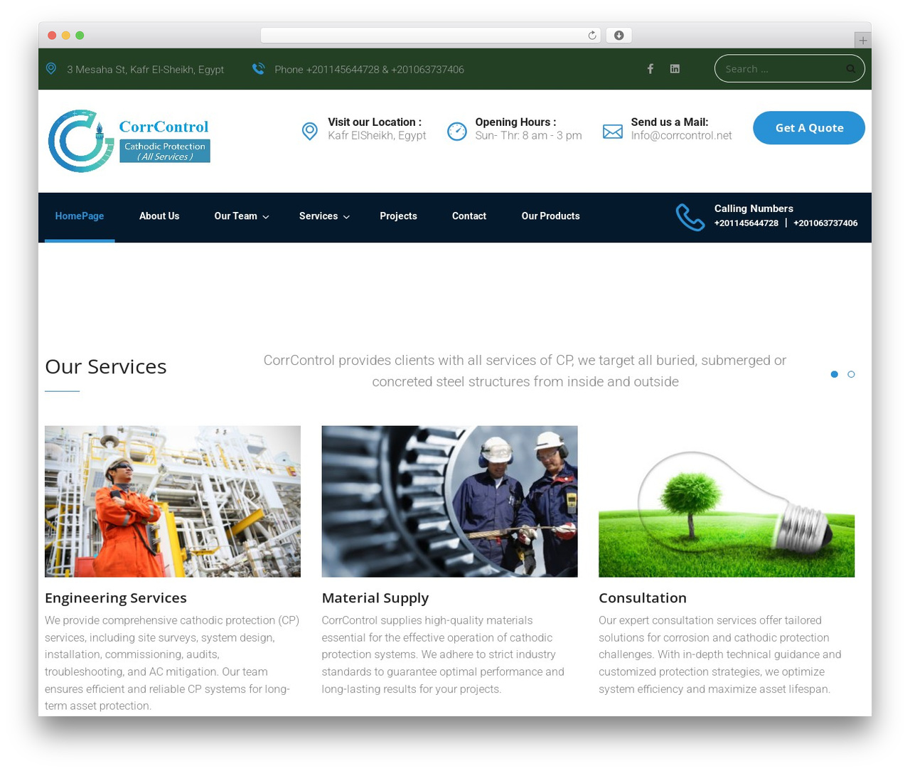 FactoryHub WordPress theme - corrcontrol.net FactoryHub WordPress theme - corrcontrol.net