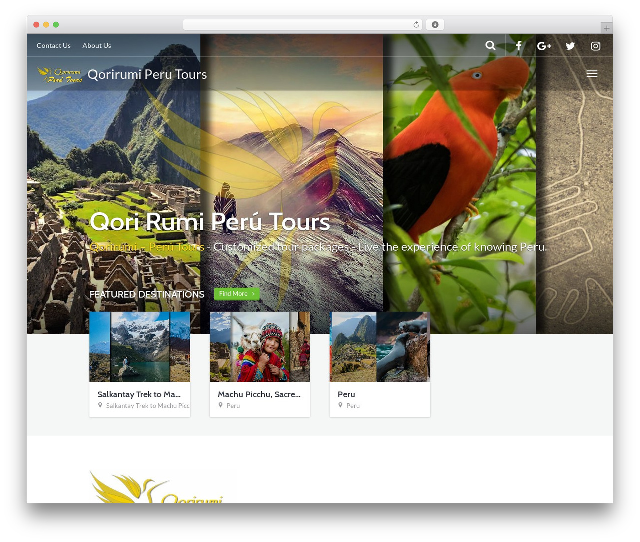 Go Explore! WordPress theme - qorirumi.com Go Explore! WordPress theme - qorirumi.com