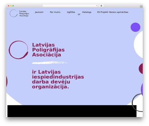Hello Elementor WordPress theme - printing.lv