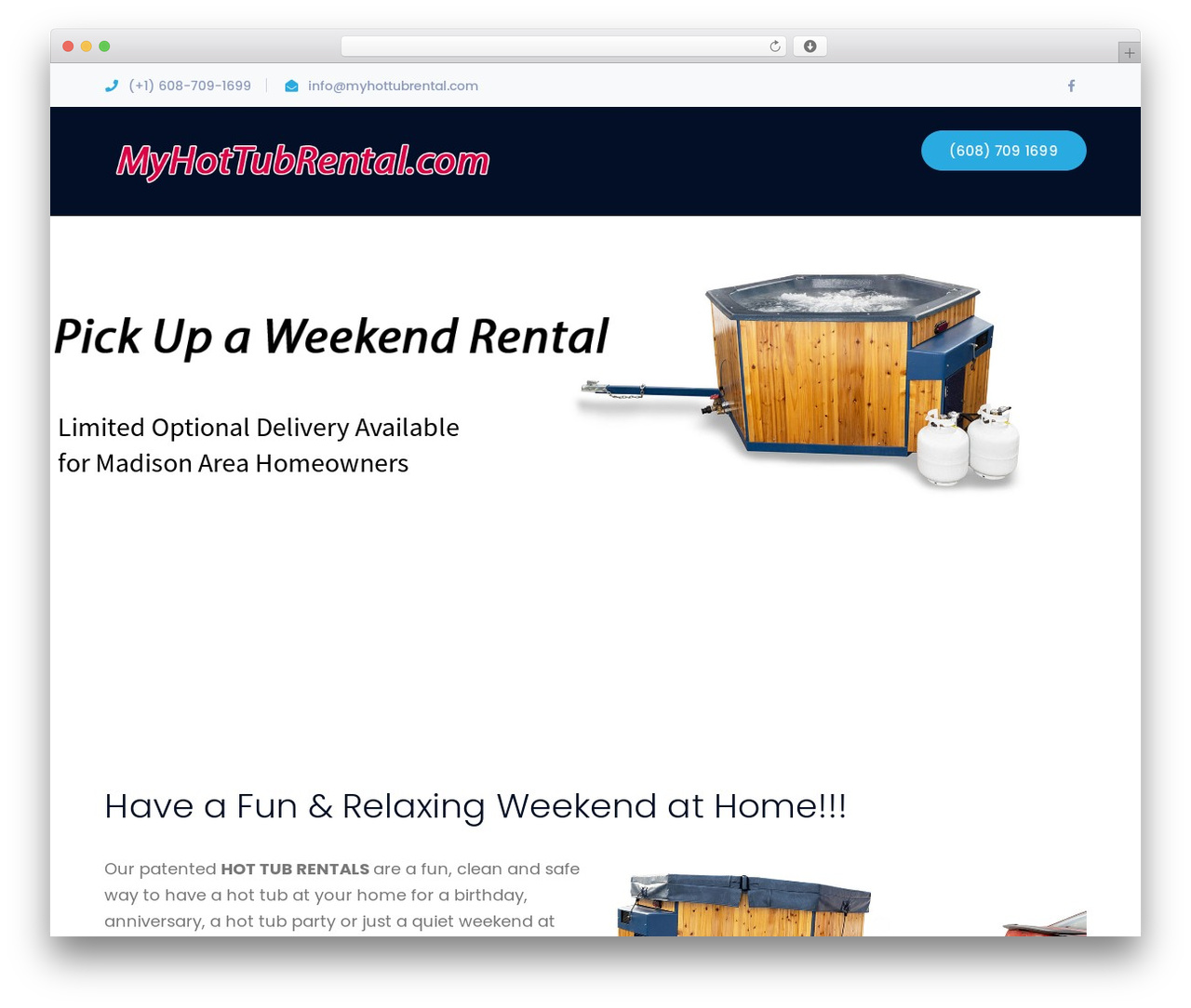 Theme WordPress Bauer - myhottubrental.com Theme WordPress Bauer - myhottubrental.com