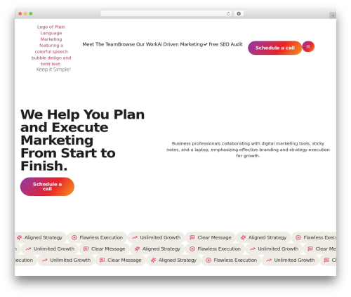 Smooth scrolling with lenis WordPress plugin - plainlanguagematters.com