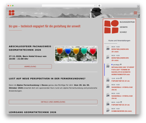 Registrations for the events calendar pro WordPress plugin - geo-education.ch