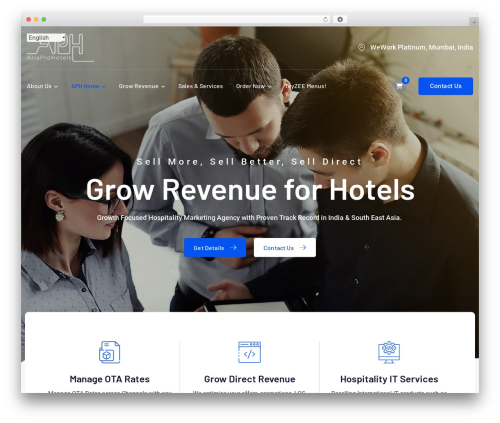 Shopbuilder WordPress plugin - ariaprohotels.com