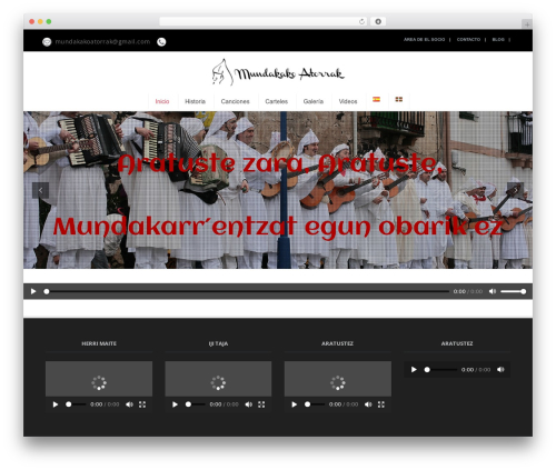 WordPress website theme Mexin - atorrak.com