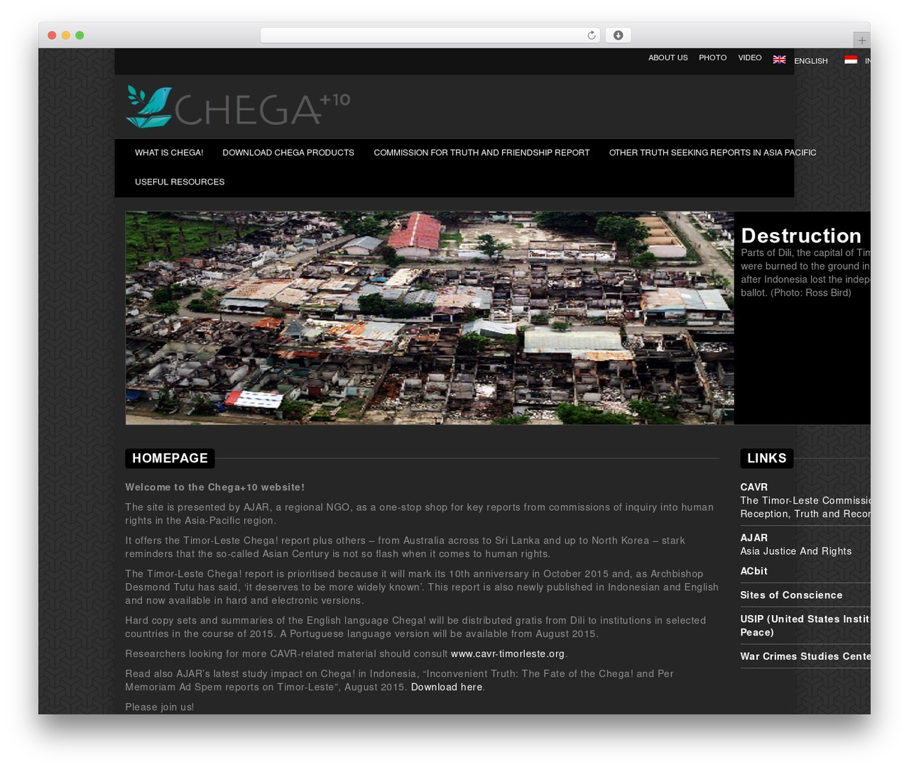 WordPress website theme MX - chegareport.org