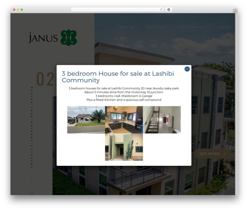 WP theme goarch - januspropertiesgh.com