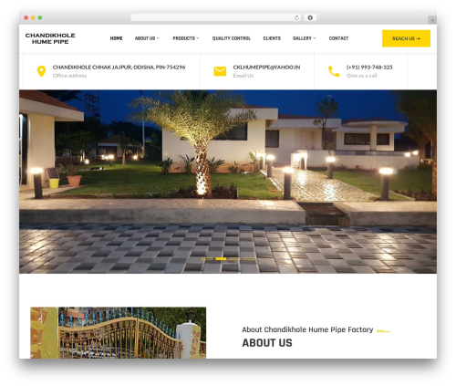 Ova project WordPress plugin - chandikholehumepipe.com