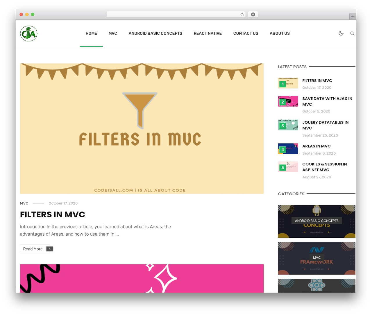 Keylin WordPress theme - codeisall.com