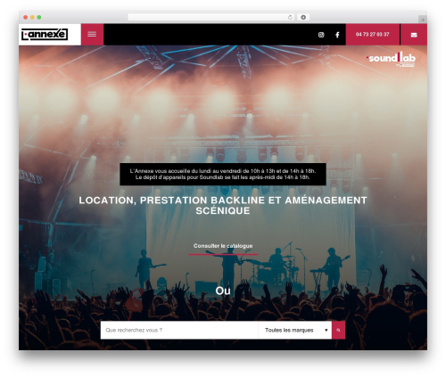 lannexe63 theme WordPress - lannexe63.com