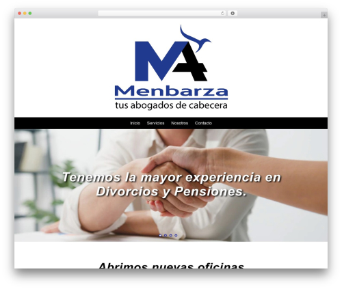 WordPress theme Untitled - menbarza.com