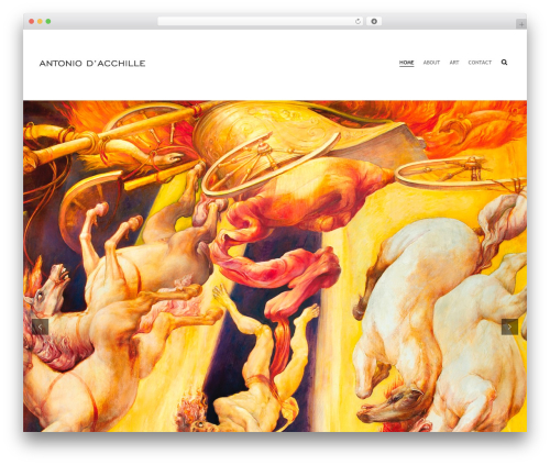 Reframe Plus WordPress theme - antoniodacchille.com