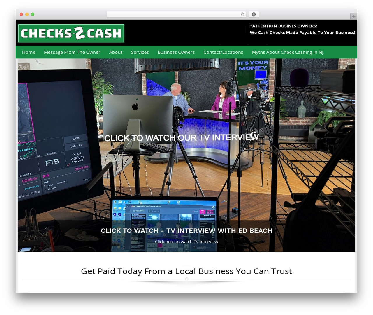 Slice Pro WordPress theme - checks-2-cash.com Slice Pro WordPress theme - checks-2-cash.com