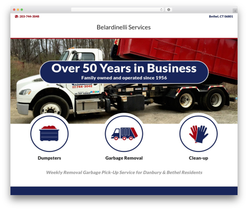 WP theme Lambda - belardinelliservices.com
