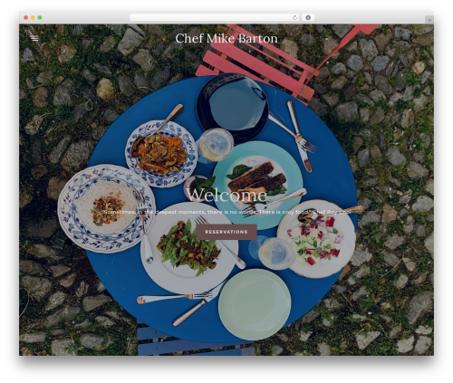 Caverta WP theme - mikethechef.ch