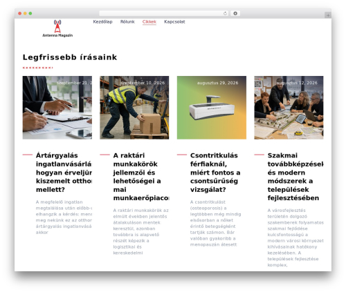Ultimate post kit pro WordPress plugin - antennamagazin.hu