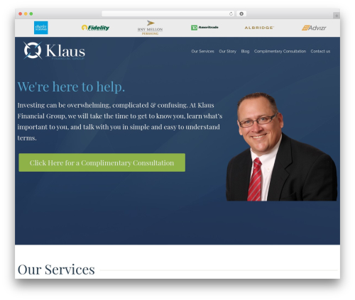 Meth theme WordPress - klausfg.com