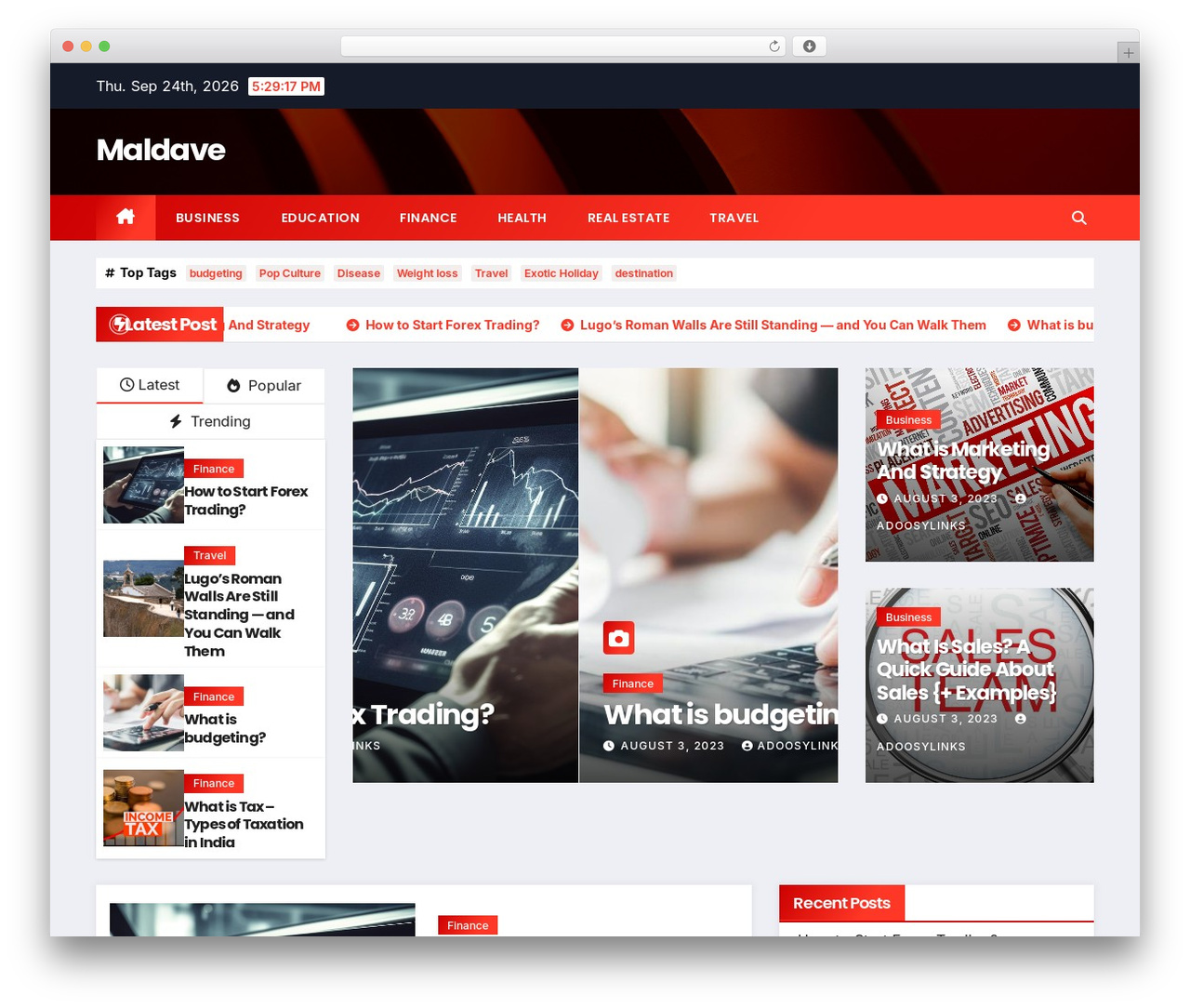 Newsup WordPress theme design - maldave.com Newsup WordPress theme design - maldave.com