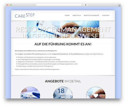 WordPress theme Smartbox - carestep.ch