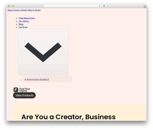 Thinkrank WordPress plugin - fuelyourdigital.com