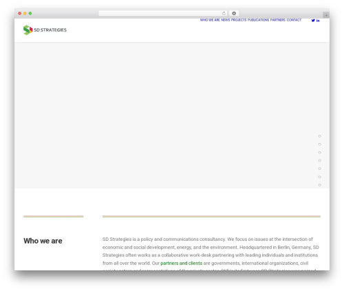 WP theme Uncode - sd-strategies.com