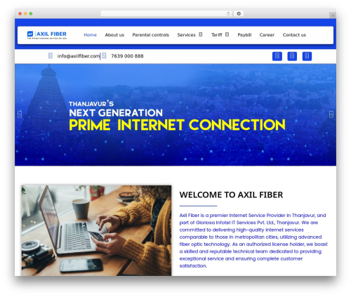 Unodock WordPress plugin - axilfiber.com
