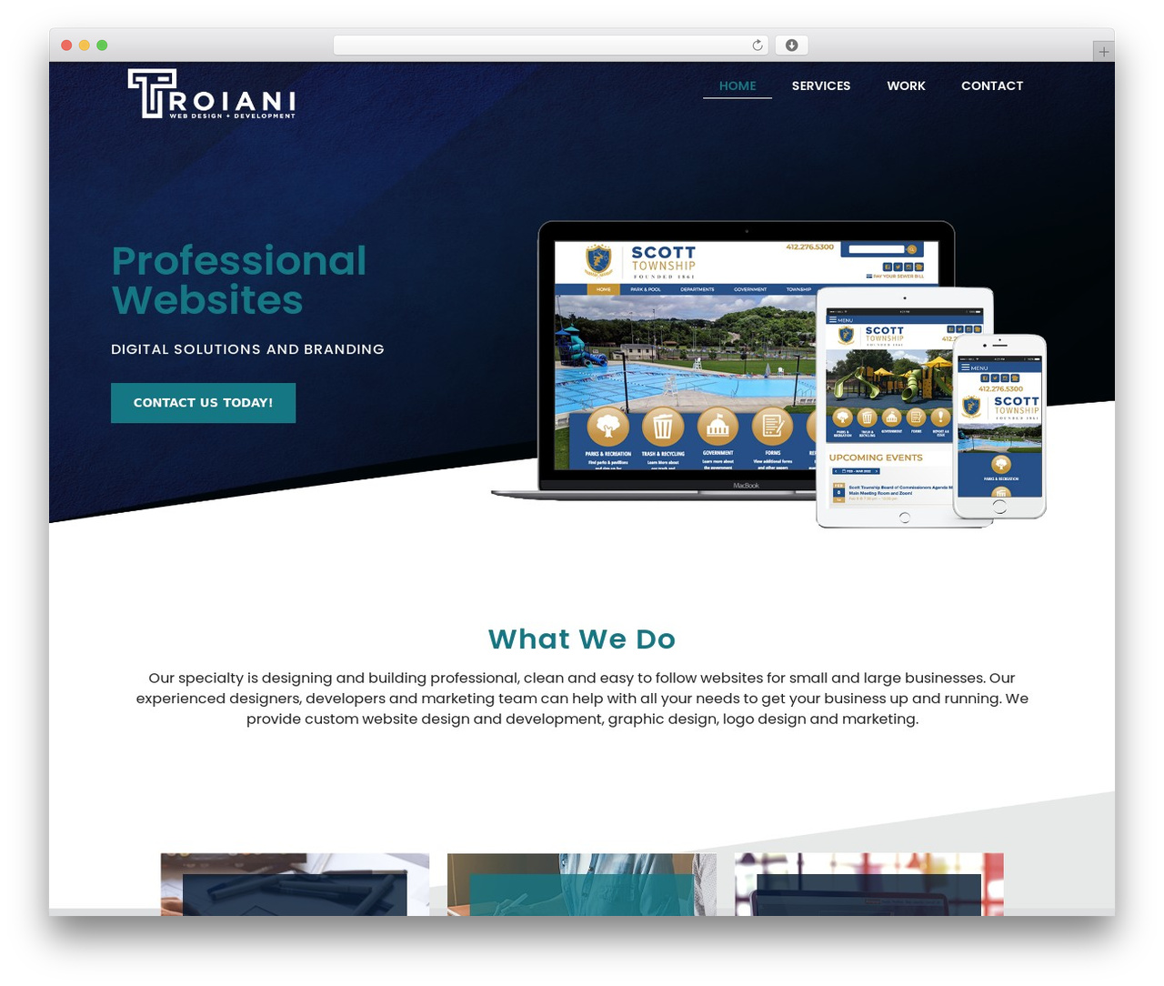 Azure Basic best WordPress theme - troianiwebdesign.com Azure Basic best WordPress theme - troianiwebdesign.com