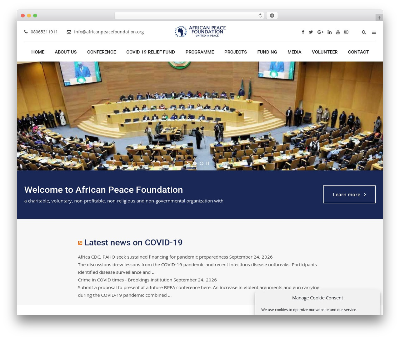 FinancePro | Shared By VestaThemes.com theme WordPress - africanpeacefoundation.org