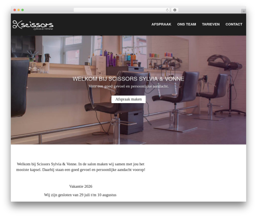 Photo Feed (photo-feed) free WordPress plugin - scissorshaarmode.nl