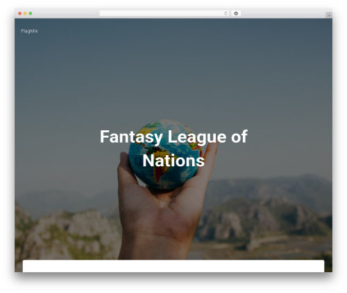 Hestia WordPress theme free - flagmix.com