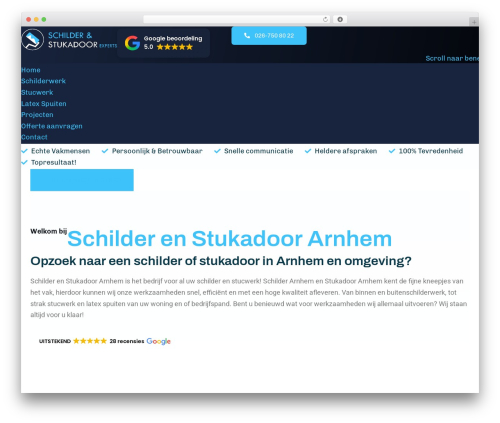 Widgets for Google Reviews (wp-reviews-plugin-for-google) free WordPress plugin - schilder-en-stukadoor.nl