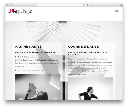 Lorem WordPress theme - karineparise.com