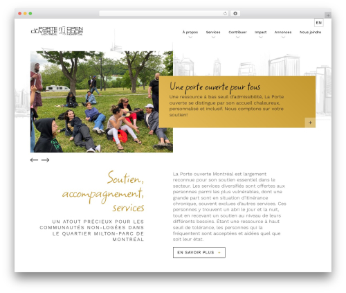 Odm WordPress theme - opendoortoday.org